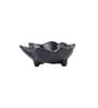Set of 6 Black Melamine 30ml Each Dip Bowls