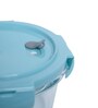 Blue 410 Ml , 570 Ml Glass Set of 2 Glass continers