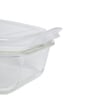 Transparent 800Ml, 1200 Ml Glass Set of 2 Glass continers