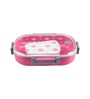 Pink Plastic BPA FreeMicrowave Safe Air tight Lunch Box