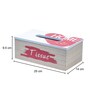 Red 350 Ml Wood 1 pcs Tissue Box