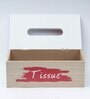 Red 350 Ml Wood 1 pcs Tissue Box