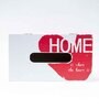 Red 350 Ml Wood 1 pcs Tissue Box
