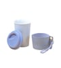 White & Grey 350 Ml Ceramic 1 pcs Tumbler