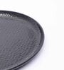 Black Melamine (Set of 6) Quarter Plate