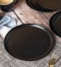 Black Melamine (Set of 6) Quarter Plate
