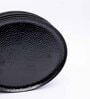 Black Melamine (Set of 6) Quarter Plate