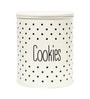 Ivory Galvanised Iron 1400ml Cookie & Namkeen Jar Containers