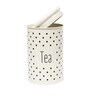 Ivory Galvanised Iron 1000ml Tea Storage Jar