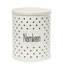Ivory Galvanised Iron 1400ml Namkeen Storage Jar