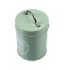 Green Mild Steel 850ml Sugar Storage Jar