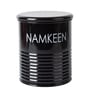 Black Galvanised Iron  Tea & Sugar Jar (Each 900 Ml),Biscuits & Namkeen Jar (Each 1700 Ml)