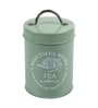 Green Mild Steel 850ml Tea Storage Jar