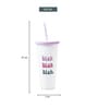 Multicolour 650 Ml Plastic 1 pcs Sipper