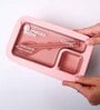 Market99 Lunch Pink Color Plastic Box (1200 ml +40 ml)