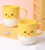 Market99 Yellow Color Plastic Cup (400 ml)
