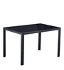 Marko 4 Seater Dining Set in Black Colour