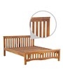 Marko King Size Bed in Honey Finish