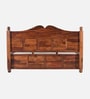 Marlow Sheesham Wood King Size Bed in Honey Oak Finish With Box Storage