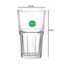 Marocco Set of 6 Crystal Lead Free Glass 320ml Hiball Glasses