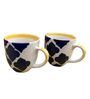 Maroccon Blue Ceramic  (Set Of 6) Tea Cup