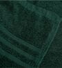 Maroon & Green Cotton Solid 550 GSM 2 Pcs Bath Towels