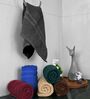 Multicolor Cotton Solid 550 GSM 6 Pcs Hand Towels