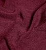 Maroon Cotton Solid 550 GSM 2 Pcs Bath Towels