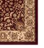 Maroon  Traditional 4 ft x6 ft Carpet