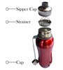 Maroon 1 Ltr  Insulated Stainless Steel  Water Bottle