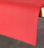 Maroon 100% Cotton 1 Table Runner