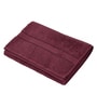 Maroon 100% Cotton 525 Gsm Bath Towel