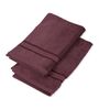 Maroon 100% Cotton 525 Gsm Hand Towel