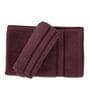 Maroon 100% Cotton 525 Gsm Hand Towel