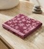 Maroon 100% Cotton 630 Gsm Bath Towel