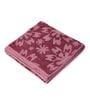 Maroon 100% Cotton 630 Gsm Bath Towel