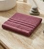 Maroon 100% Cotton 630 Gsm Bath Towel