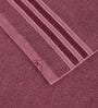 Maroon 100% Cotton 630 Gsm Bath Towel