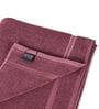 Maroon 100% Cotton 630 Gsm Bath Towel