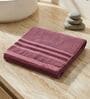 Maroon 100% Cotton 630 Gsm Bath Towel