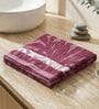 Maroon 100% Cotton 630 Gsm Bath Towel