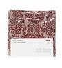 Wine Traditional 500 TC 100% Cotton Double Bed Cover with 2 Pillow Covers