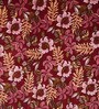 Maroon 120 GSM Raising 8 Piece Diwan Set