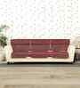 Maroon 5 Seater Abstract 10Pcs Sofa Covers