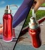 Maroon 750Ml  Insulated Stainless Steel (Set Of 2 ) Water Bottle
