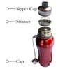 Maroon 750Ml  Insulated Stainless Steel (Set Of 2 ) Water Bottle