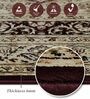 Maroon and Beige Persian 2x7 Feet Machine Made Runner
