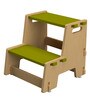Maroon Apricot Kids Stool in Green Colour