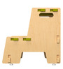 Maroon Apricot Kids Stool in Green Colour