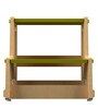 Maroon Apricot Kids Stool in Green Colour